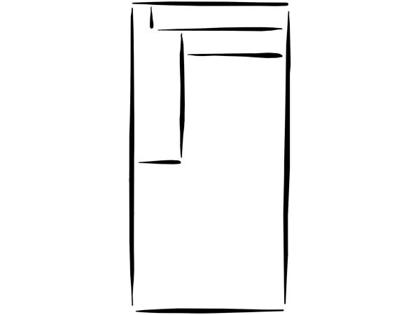 Luckenbach Left Arm Facing Chaise With Nails - Image 2