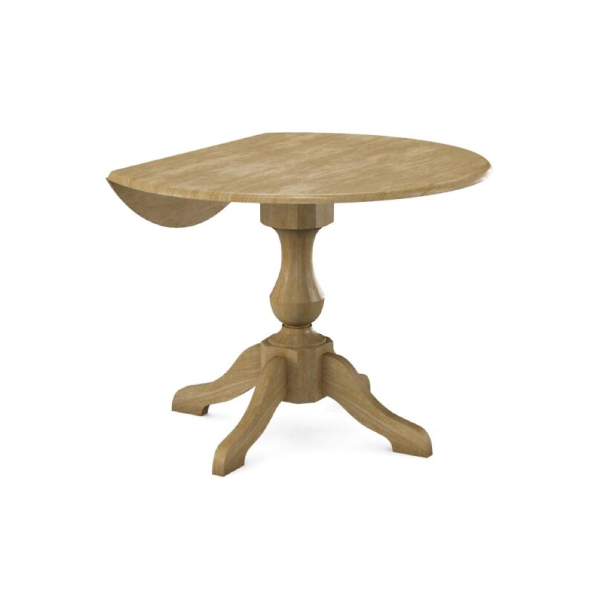 Build Your Own Pedestal Table w/ 42"Dropleaf Top - Image 26