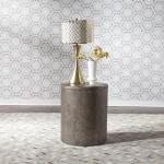 Modern Farmhouse Drum End Table