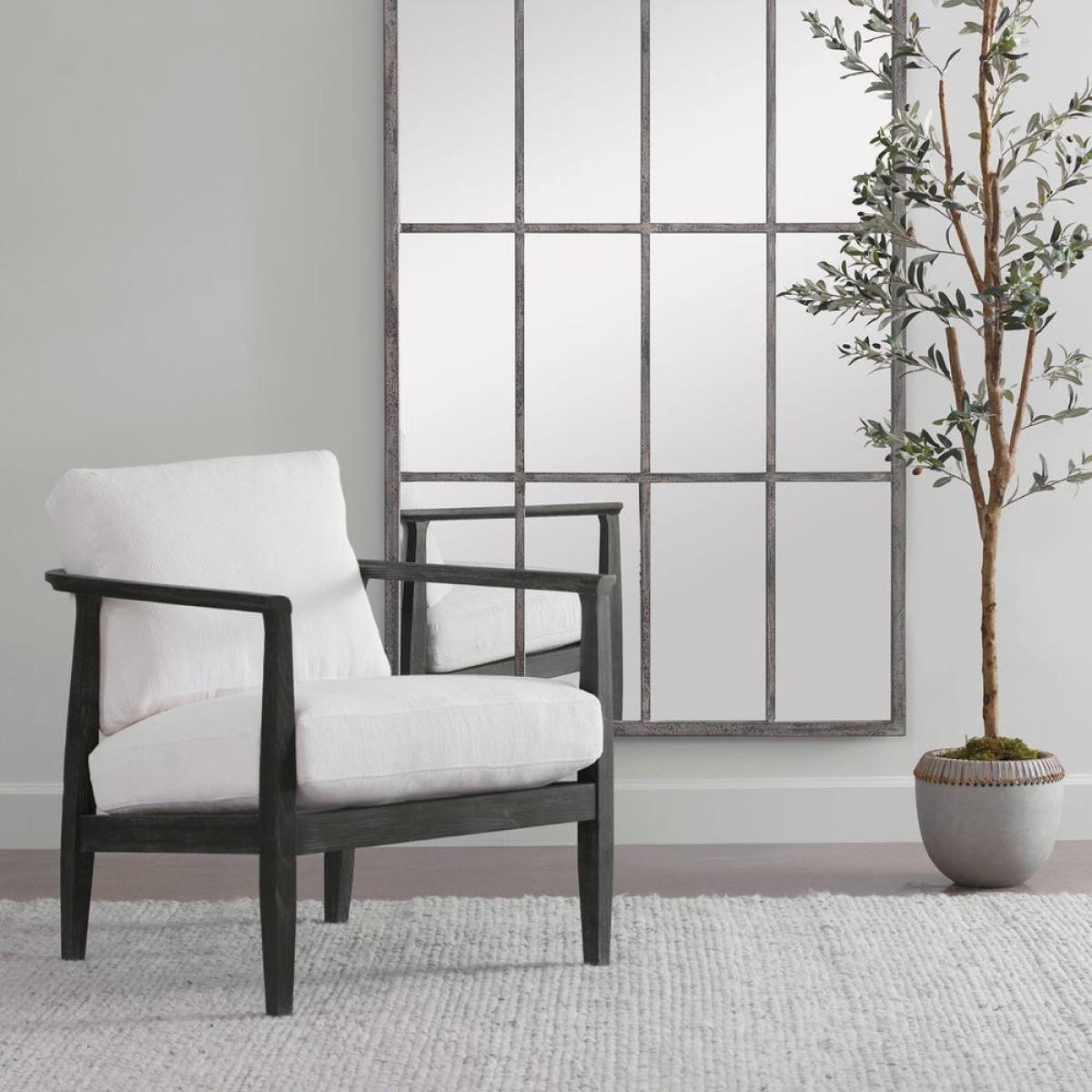 Brunei Accent Chair, White - Image 4