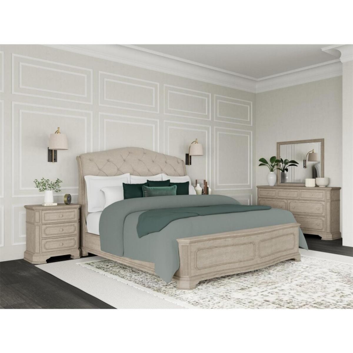 Kensington King Sleigh Bed - Image 7