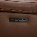 Loveseat w/Console P3 & ZG - Saddle - Image 13