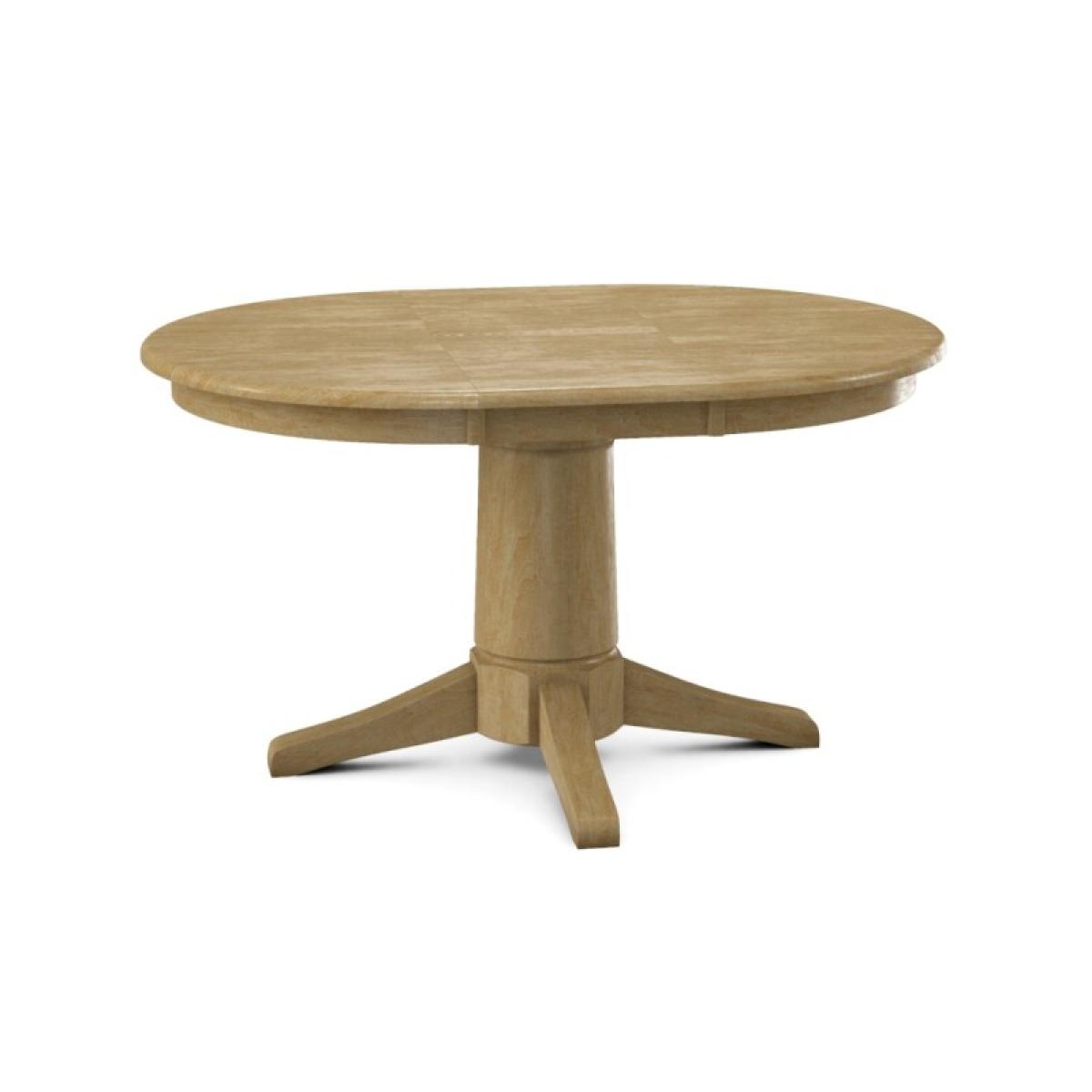 Build Your Own Pedestal Table w/ 30"H Transitional Pedestal for Extension Tops - Image 3