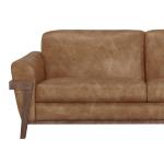 Wooden Frame & Base, Loveseat - Loft Brown - Image 7
