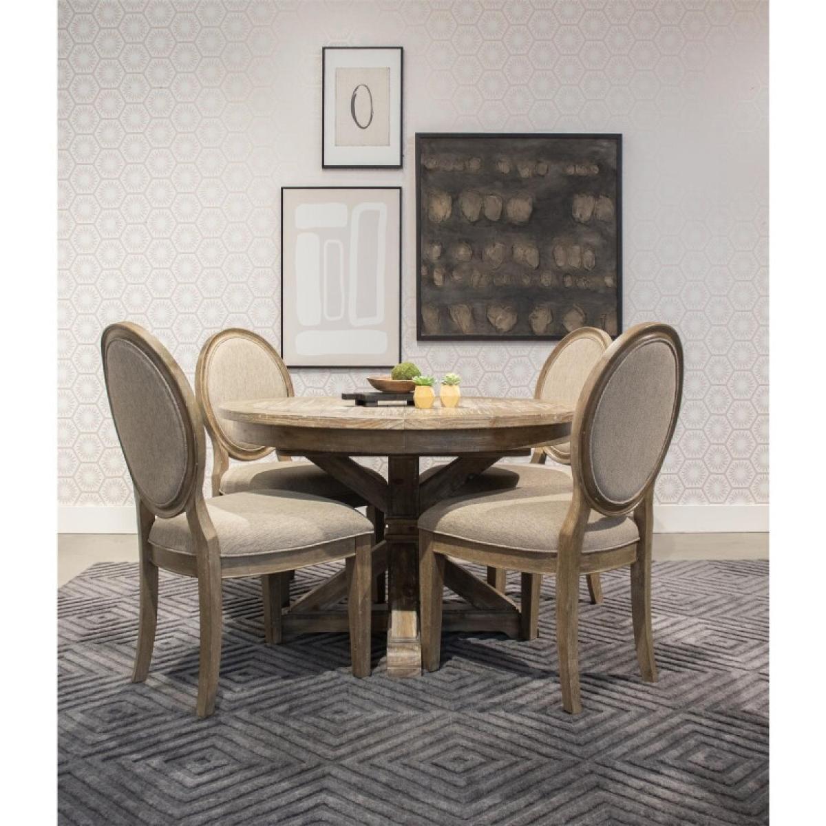 Uph Oval Side Chair 2in - Image 5