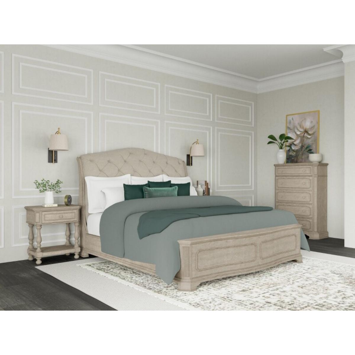 Kensington Queen Sleigh Bed - Image 14