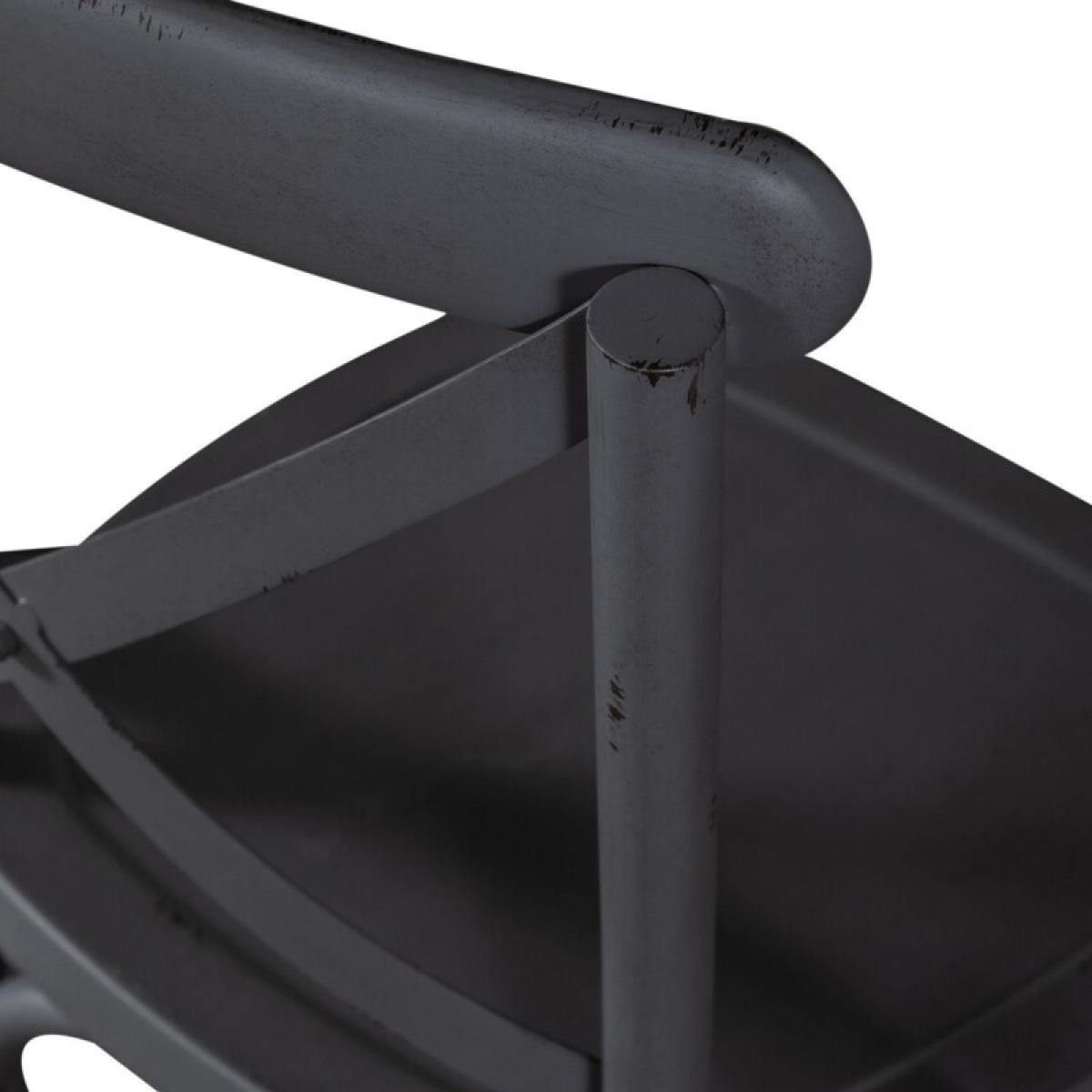 X Back Counter Chair - Grey - Image 7