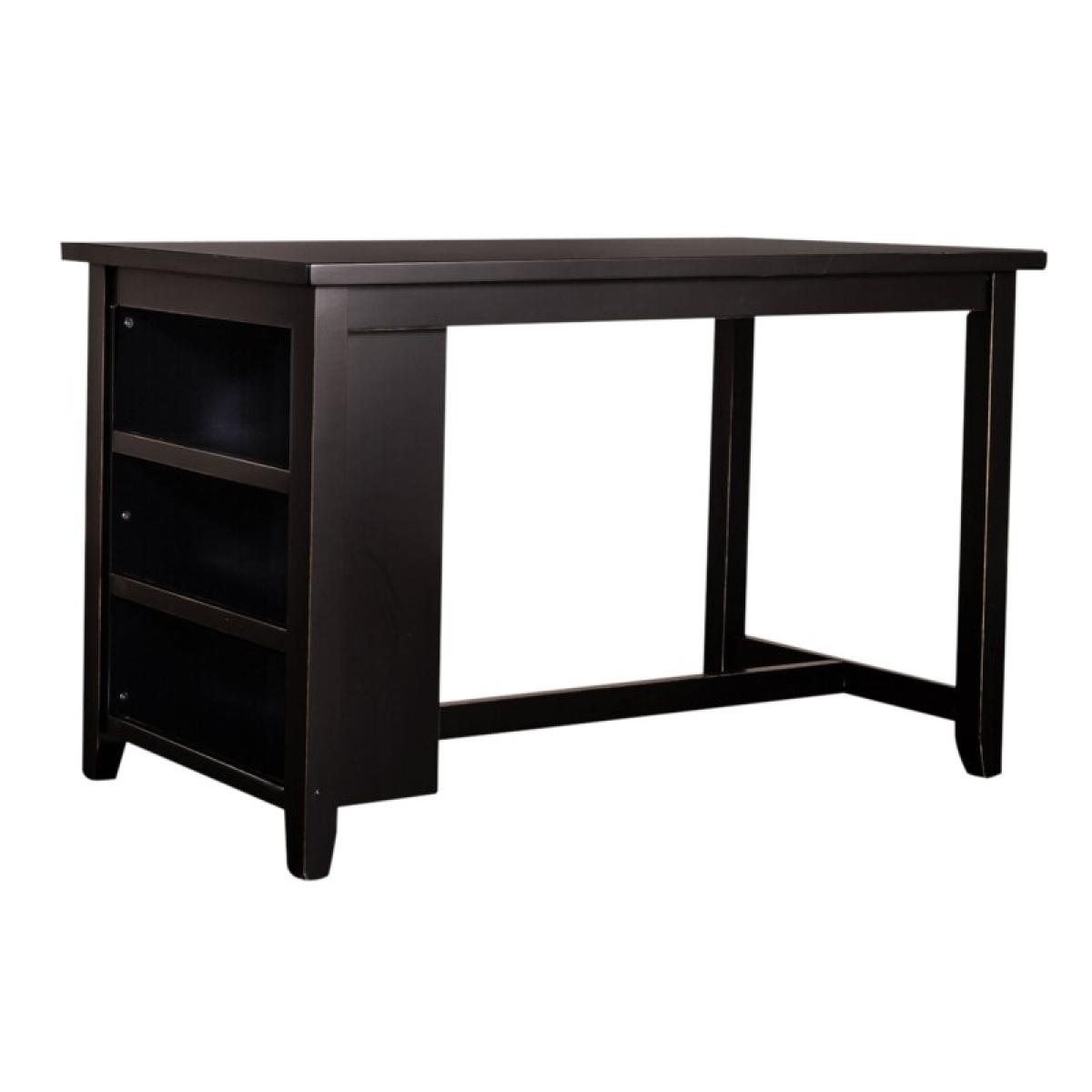 Brook Creek 5 Piece Counter Set - Black - Image 3