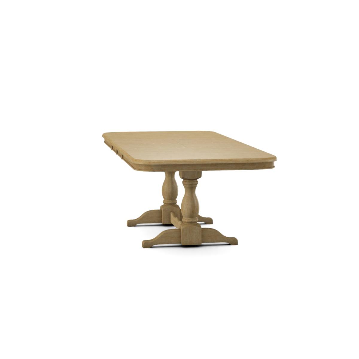 Double Butterfly Leaf Table Top w/ Double Pedestal Base - T-4268XBT - Image 13