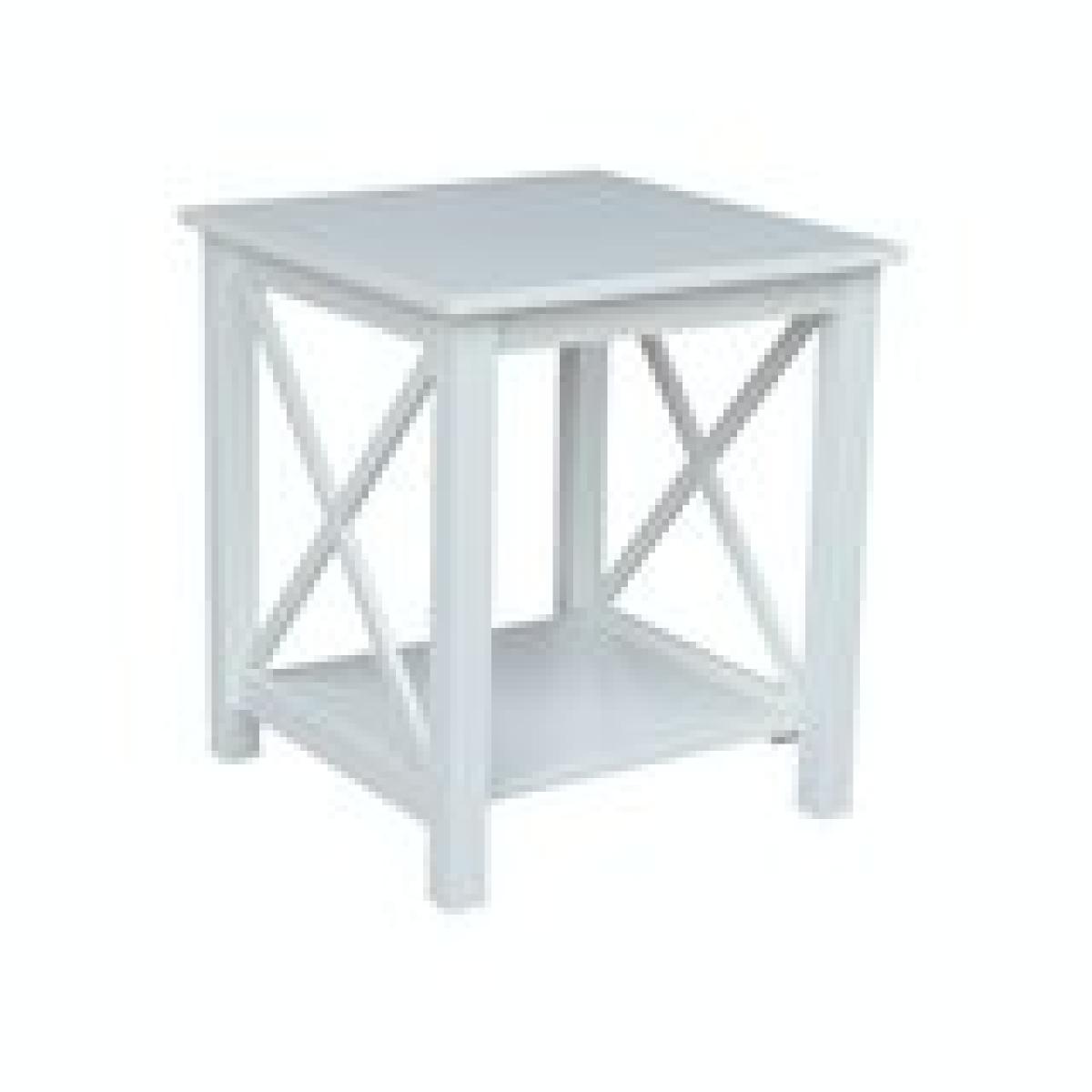 Home Accents - Accent End Table in White - Image 4