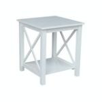 Home Accents - Accent End Table in White - Image 4
