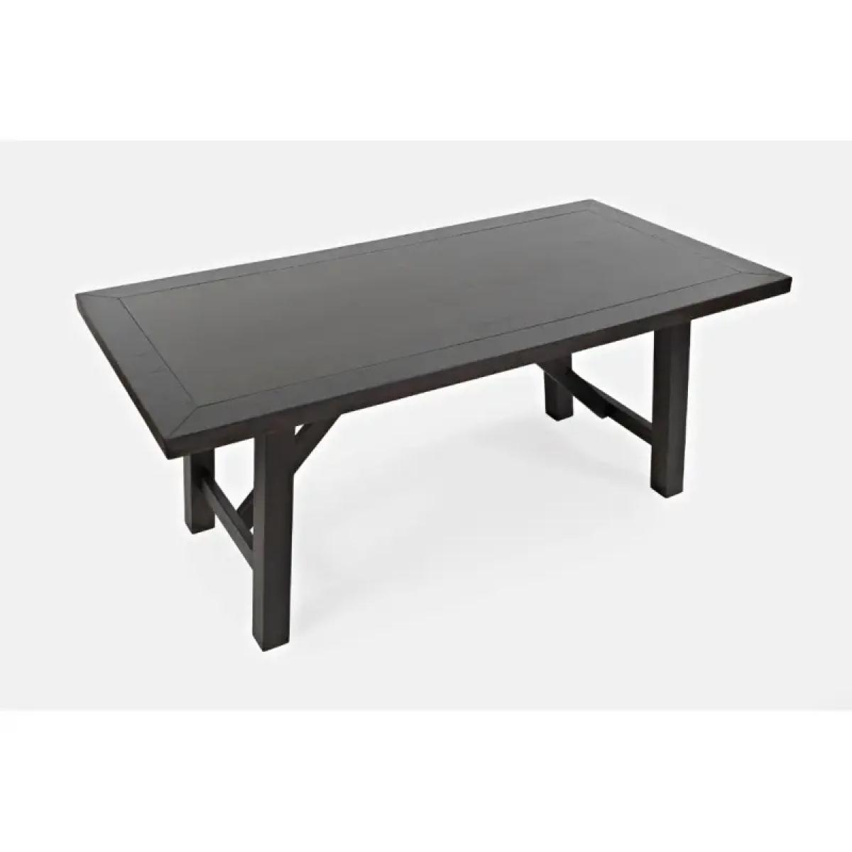 American Rustics Trestle Dining Table - Image 5