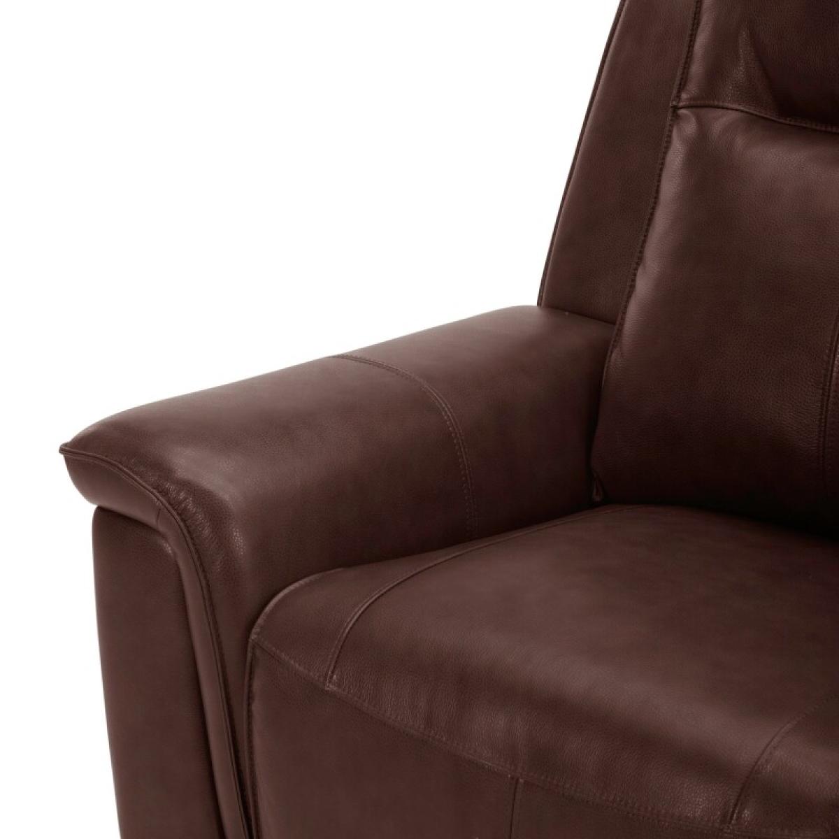 Avery Loveseat w/Console P2 - Cognac - Image 10