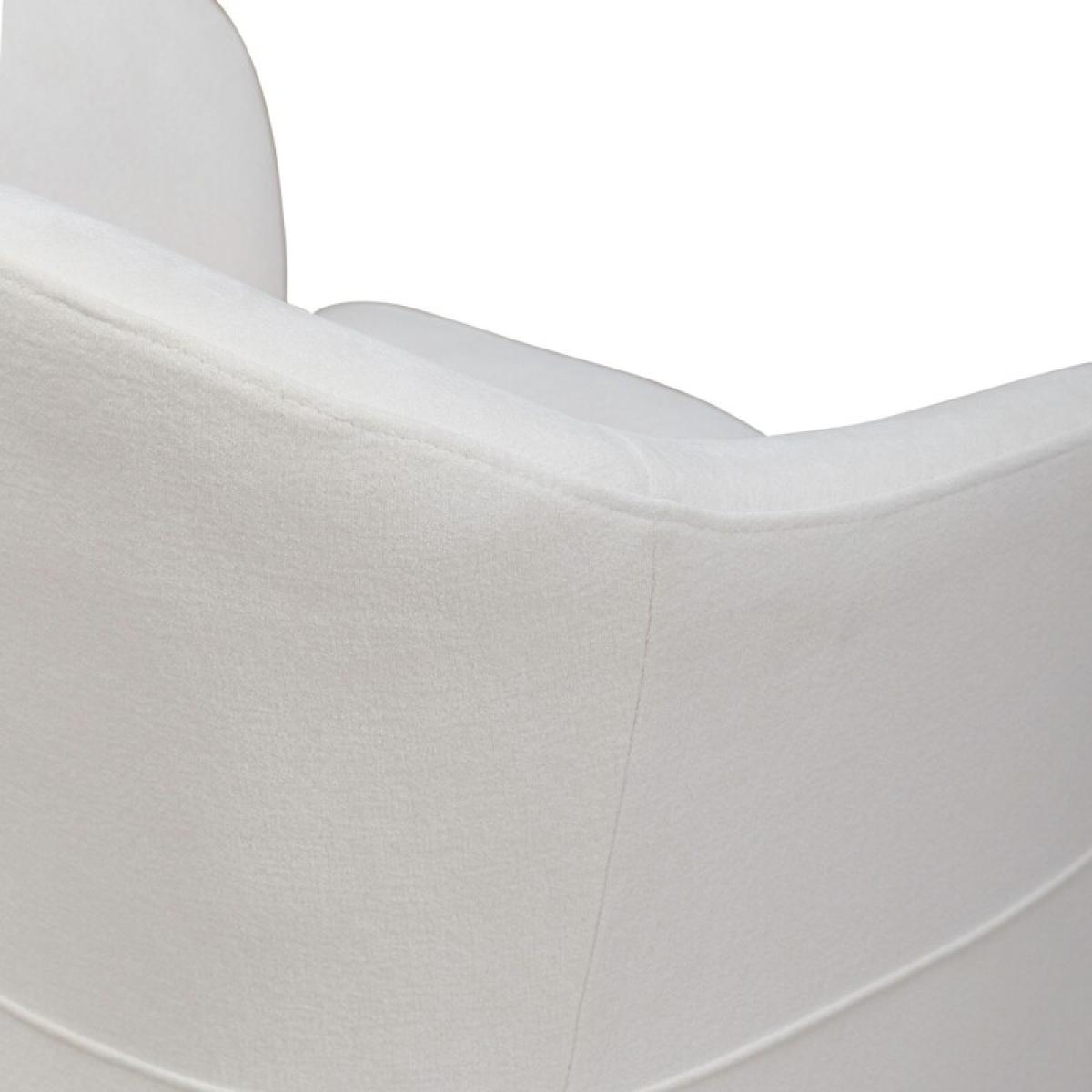 Accent Dining Chair w/ Casters - Ivory - Image 11