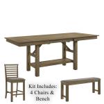 Brook Bay 6 Piece Gathering Table Set