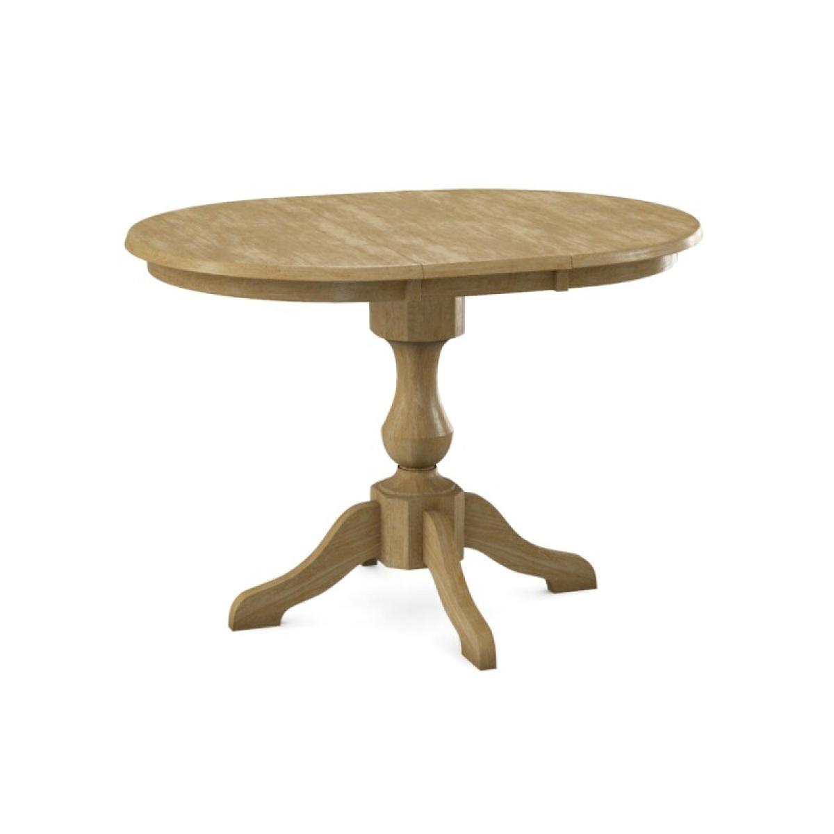 Build Your Own Pedestal Table w/ 36 x 48" Extension Tabletop w/Half Bullnose Edge - Image 21