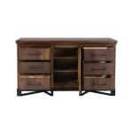 6 Drawer, 1 Door Dresser - Walnut - Image 4