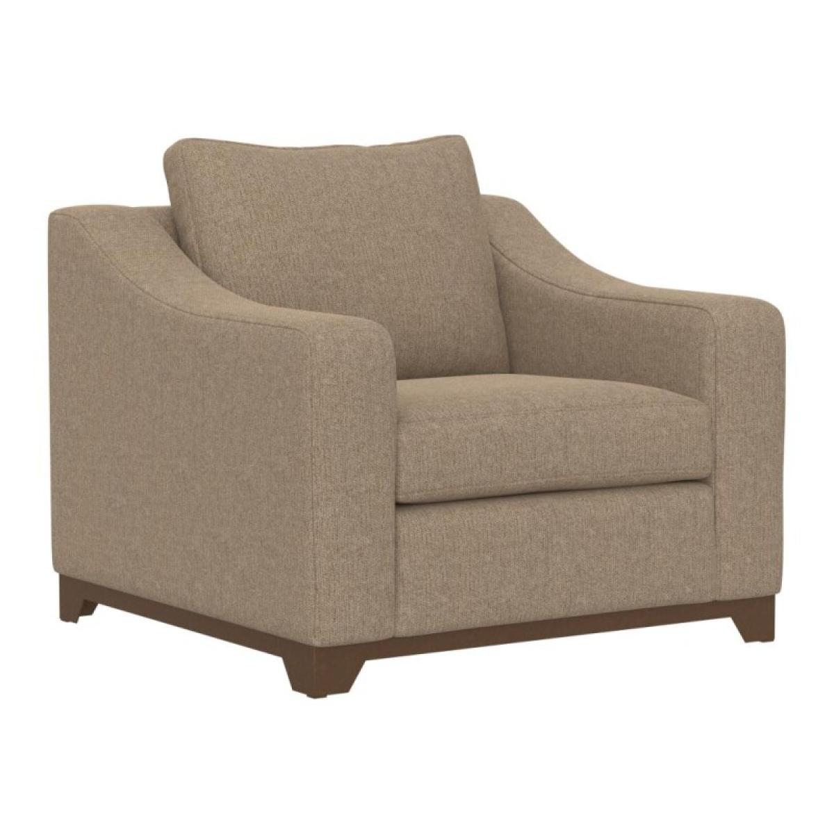 Wooden Frame & Base, Armchair - Natural Parota - Image 2