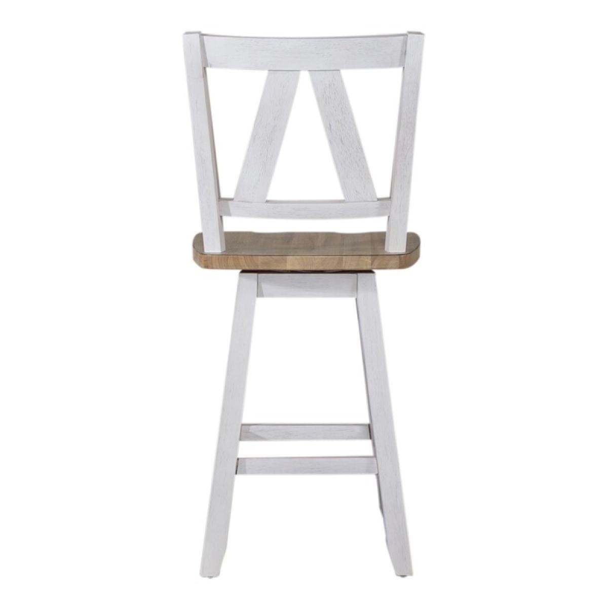 Lindsey Farm Counter Height Swivel Chair (RTA) - Image 6