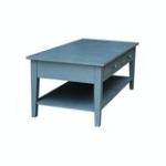 Destinations Collection - Spencer Coffee Table in Ocean Blue - Image 10