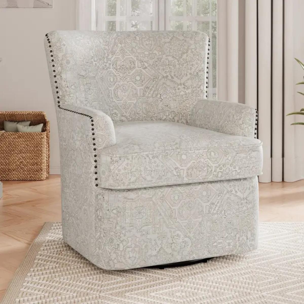 Peyton Swivel Accent Chair - Image 2
