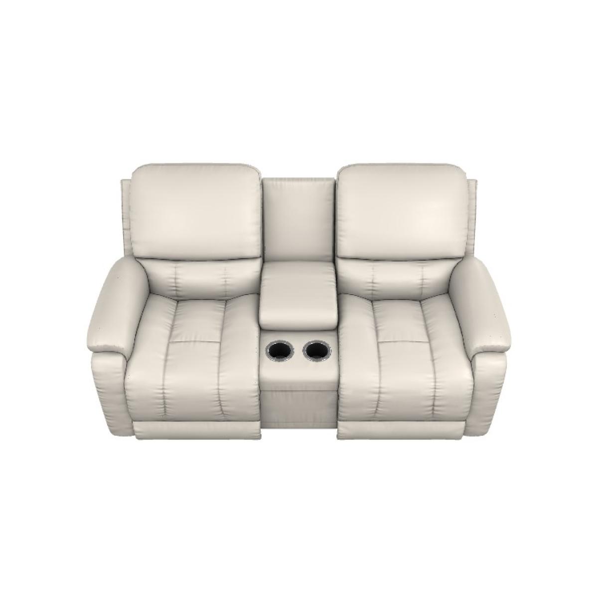 Greyson Reclining Loveseat W/ Console - Image 2