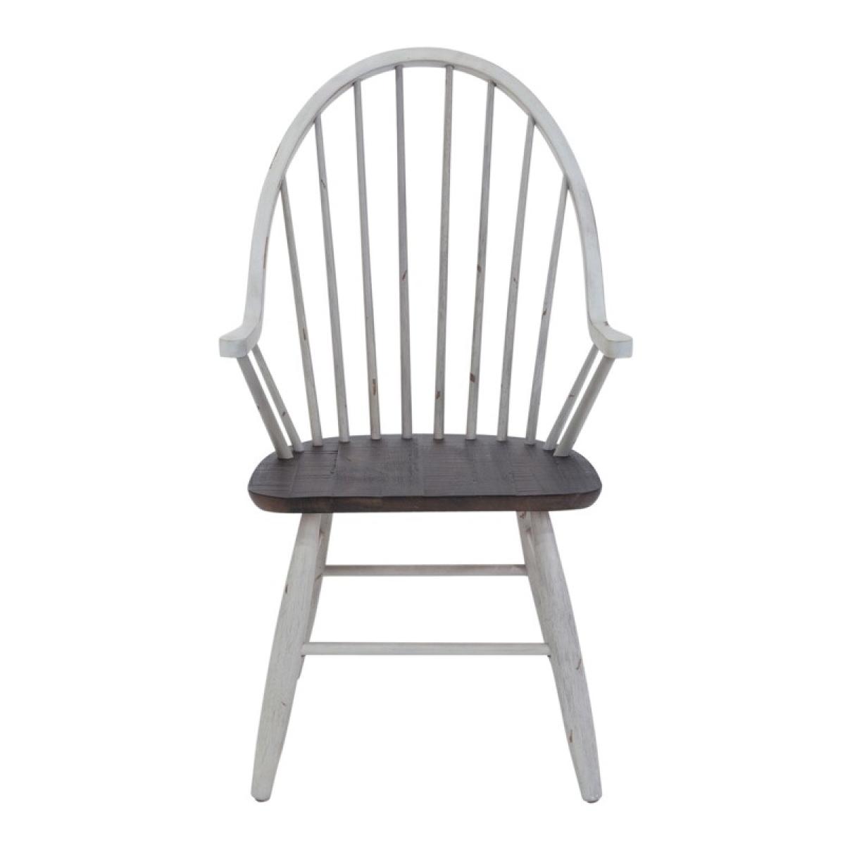 Farmhouse Windsor Back Arm Chair - Image 4