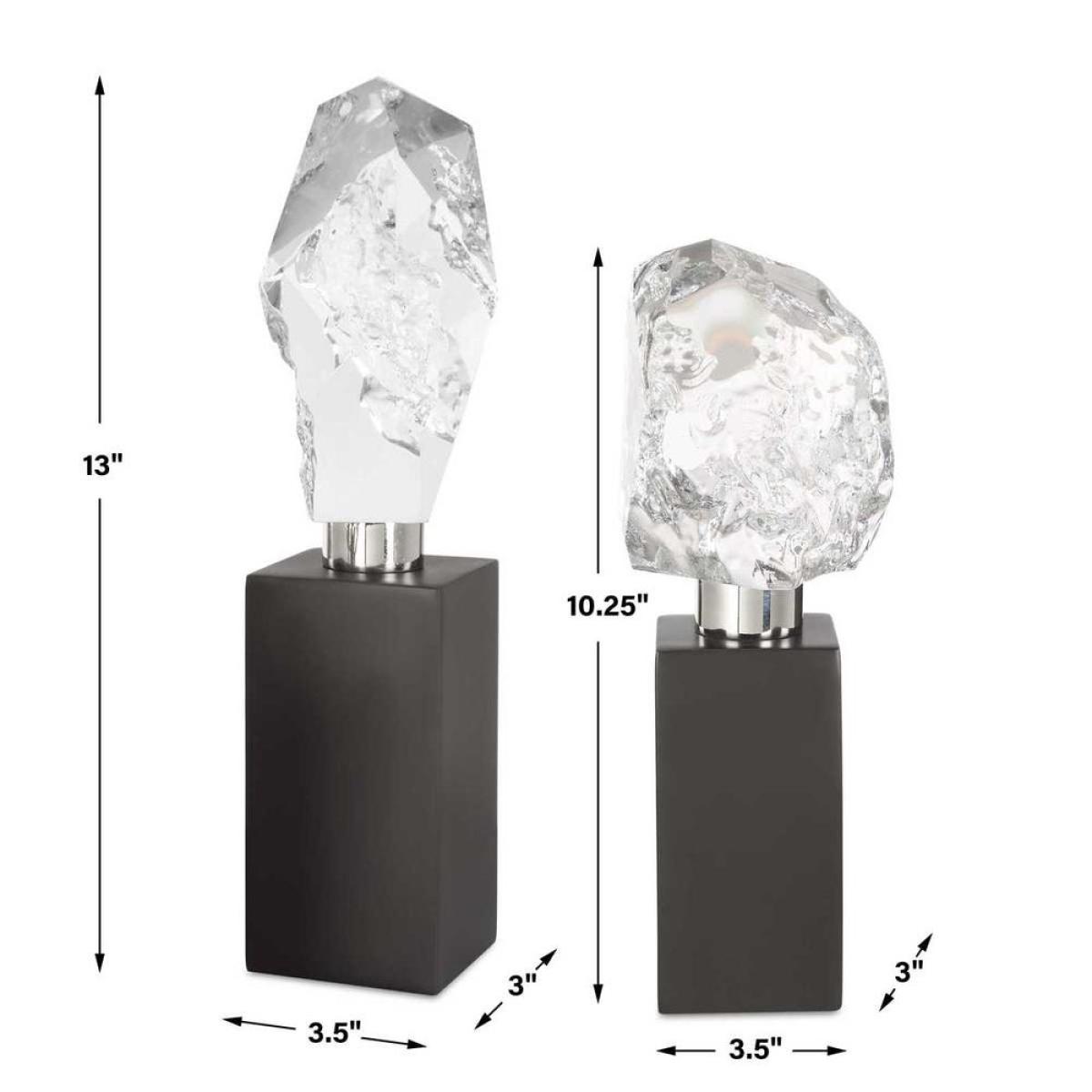 Crystal Peak Sculptures, S/2 - Image 6