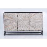 Astral Plains 3 Door Accent Cabinet