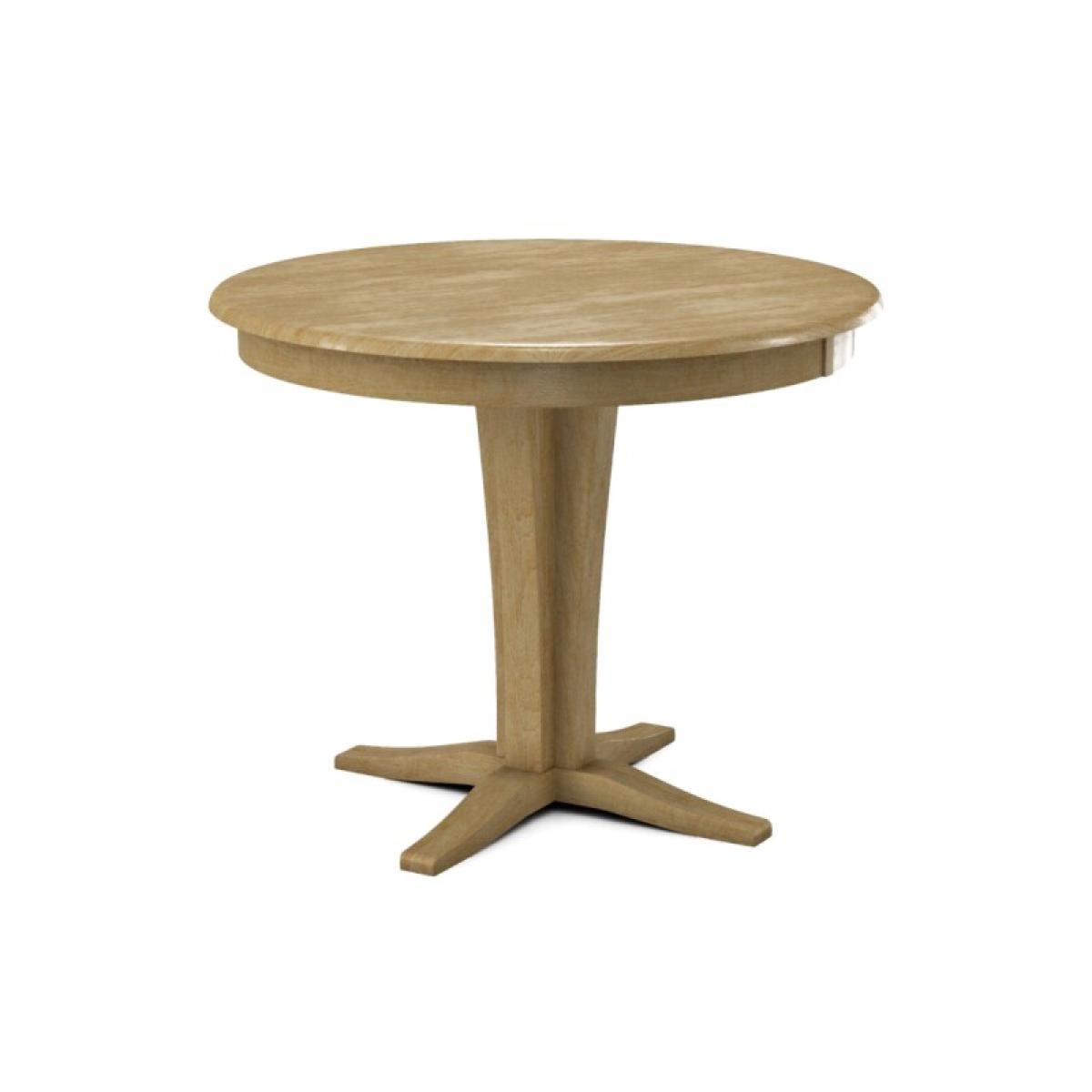 Build Your Own Pedestal Table w/ 30"H Verano Pedestal for Solid Tops - Image 26