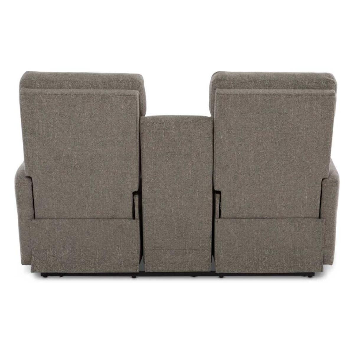 Lennon Power Wall Reclining Loveseat W/ Console Headrest & Lumbar - Image 10
