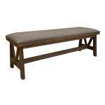 Wooden bench for bedroom - Loft Brown