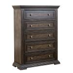 Big Valley King Panel Bed, Dresser & Mirror, Chest - Image 5