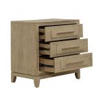 Brentwood 3 Drawer Nightstand w/ Charging Station - Image 8