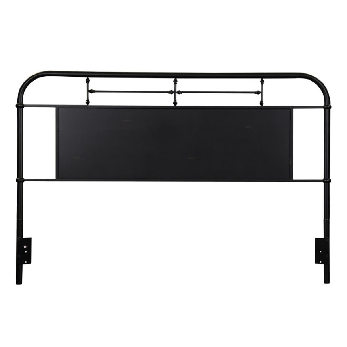 Vintage Series King Metal Headboard - Black - Image 3