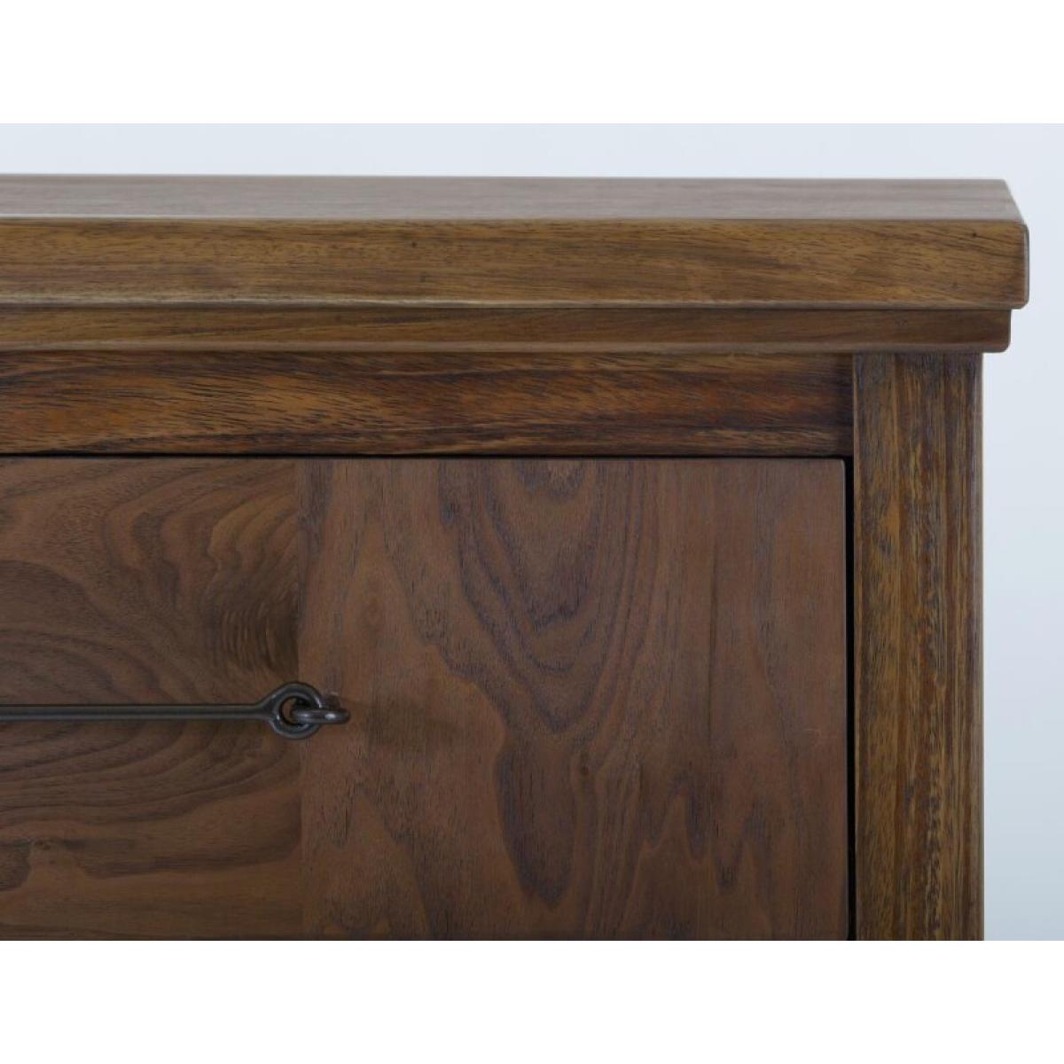 4 Drawer, Chest - Walnut - Image 7