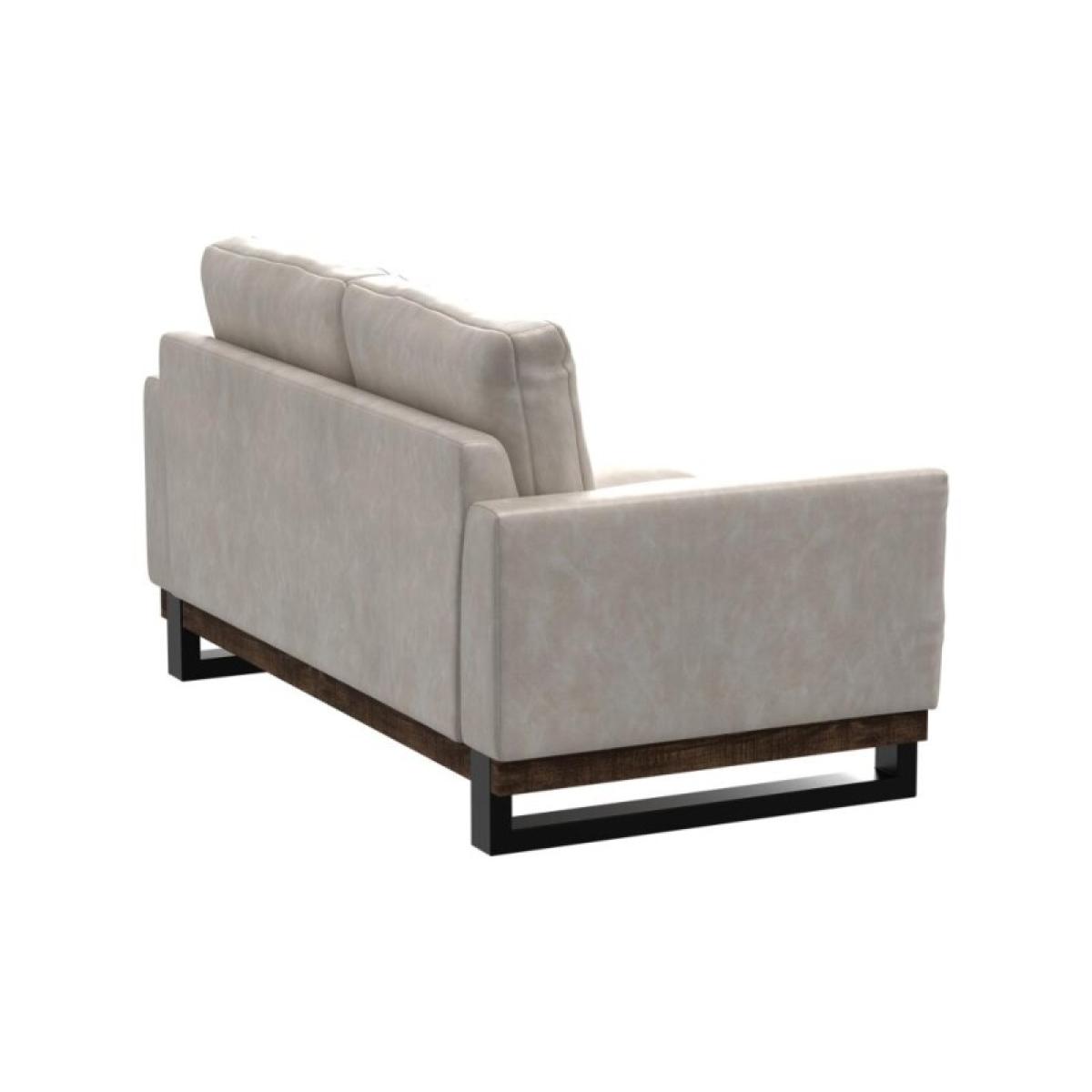 Metal & Wood Base, Loveseat - Blackburn - Image 4