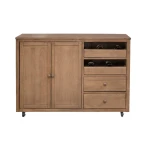 SoMa - Wine and Storage Cabinet in Flax - Image 4