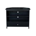 Destinations Collection - Mission Corner TV Stand in Black - Image 9