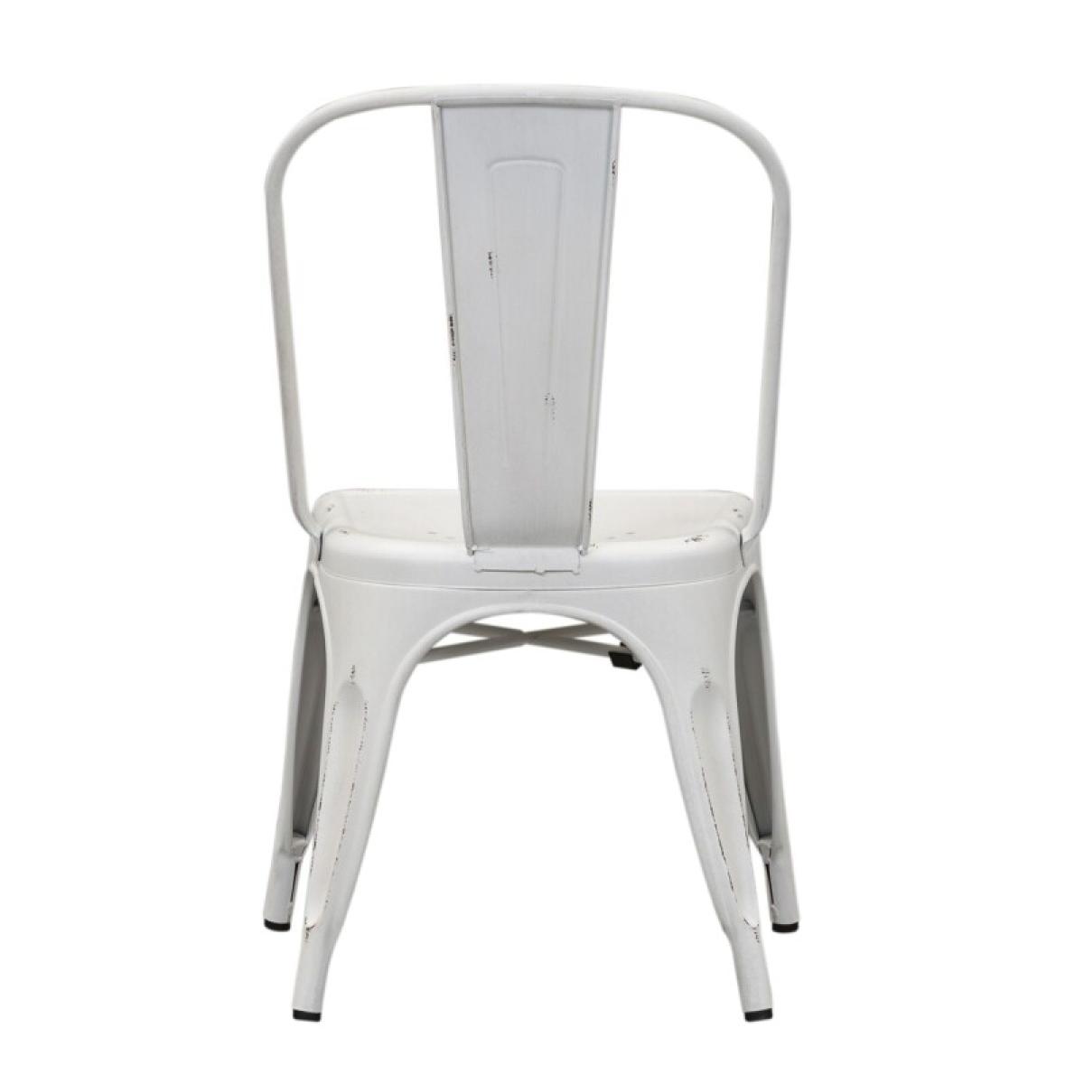 Bow Back Side Chair - Antique White - Image 6