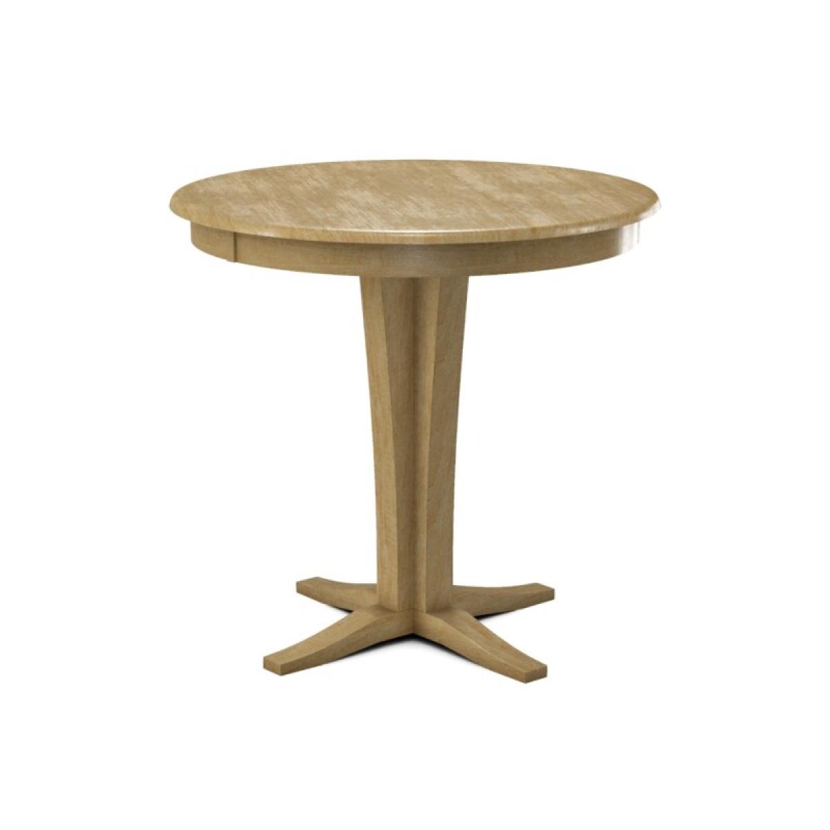 Build Your Own Pedestal Table w/ 36"H Verona Pub Pedestal for Solid Tops - Image 19