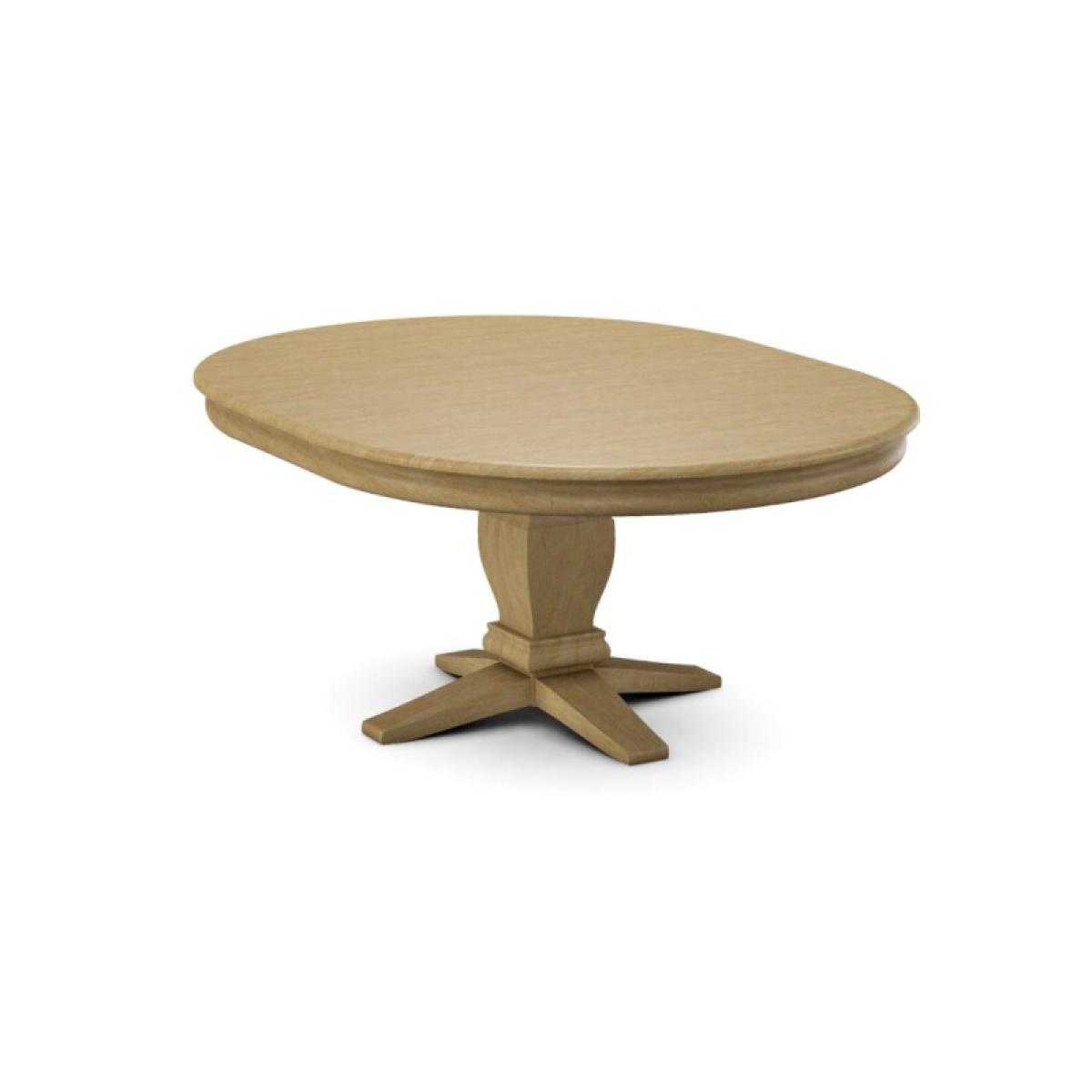 Build Your Own Pedestal Table w/ 54" x 72" Butterfly Leaf Extension Top w/Half Bullnose Edge - Image 11