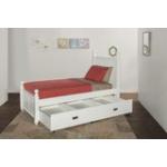 Tykes Bedroom - Pure White Cottage Twin Bed - BD08-201TFN - Image 5