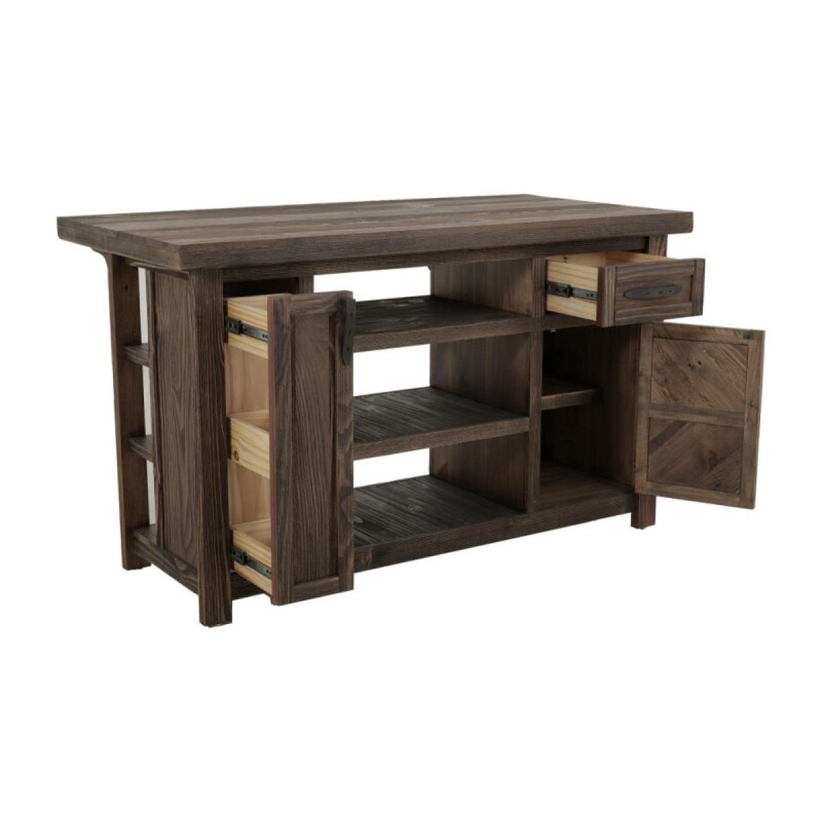 2 Drawer, 1 Door, Kitchen Island - Dutton - Image 6