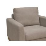 Metal & Wood Base, Armchair - Mita - Image 4