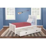 Tykes Bedroom - Chalk & White High Tide 90° Twin Bed - BD128-1201TF - Image 3