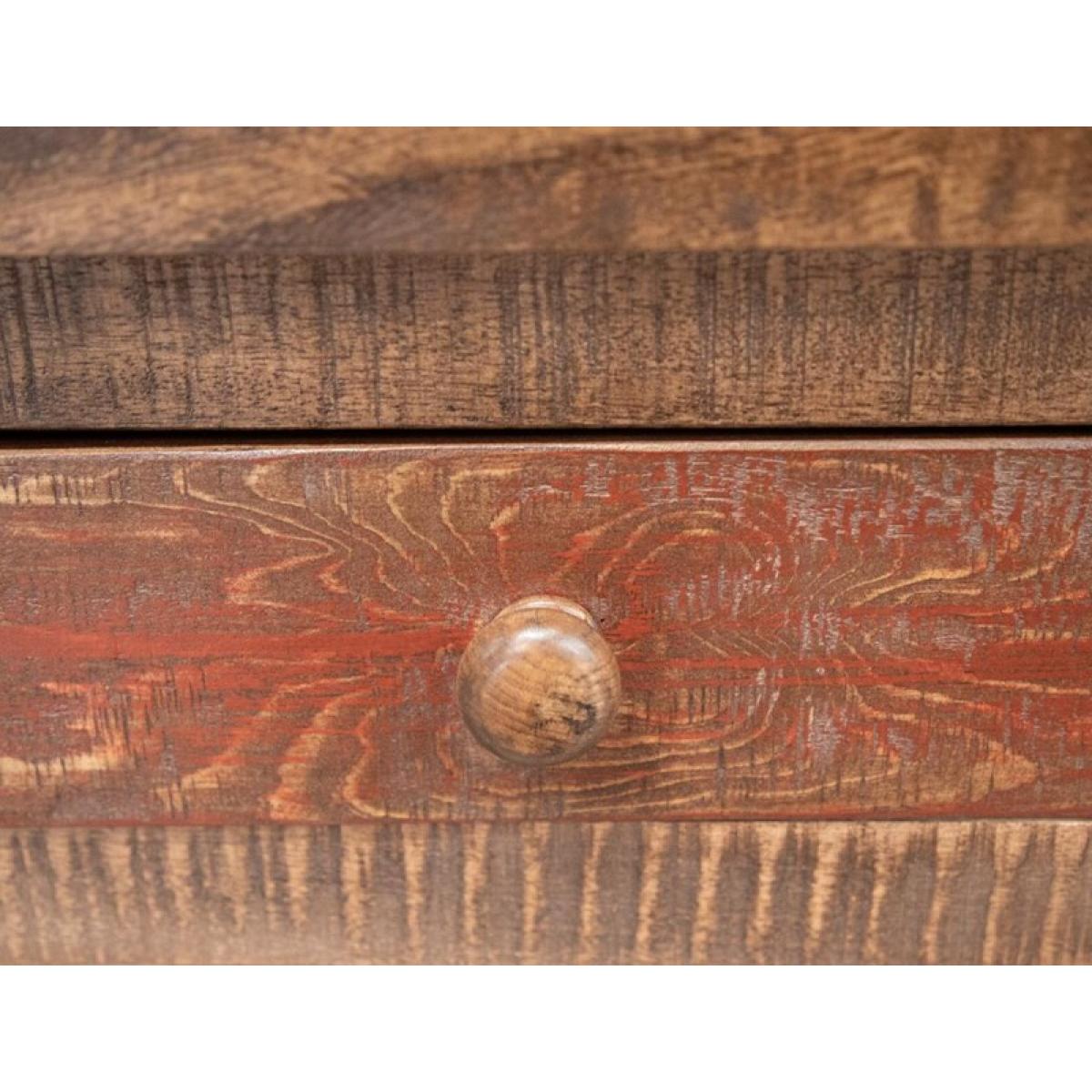 4 Drawer Cocktail Table - Antique - Image 7