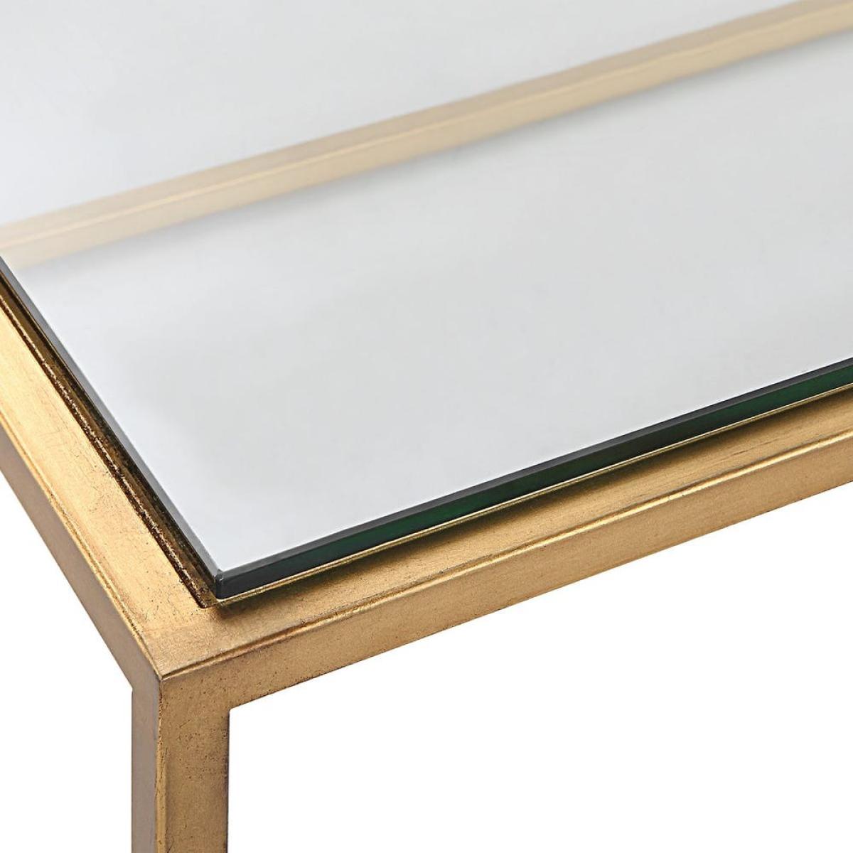Bravura Coffee Table, Gold - Image 7