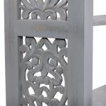 Trellis Lane Accent Bookcase- Grey - Image 8