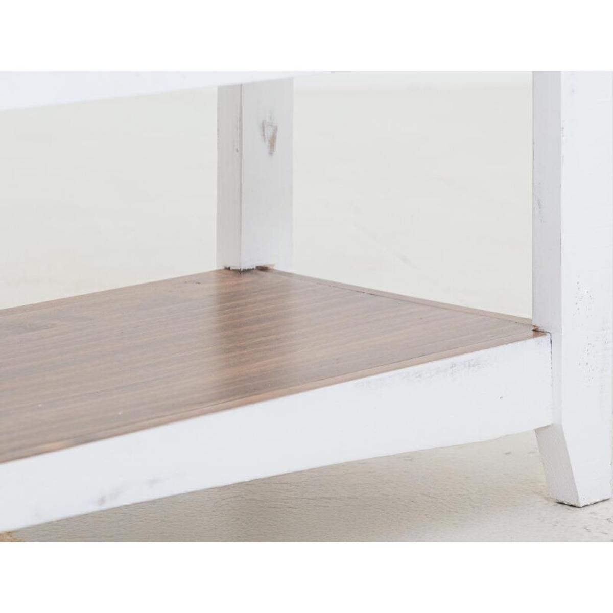 2 Sliding Doors 2 Metal Mesh Doors Sofa Table - Pueblo - Image 12